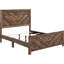 Mobilier de chambre à coucher moderne avec lit brun rustique, grand lit brun, bois contemporain-857421384-857421391