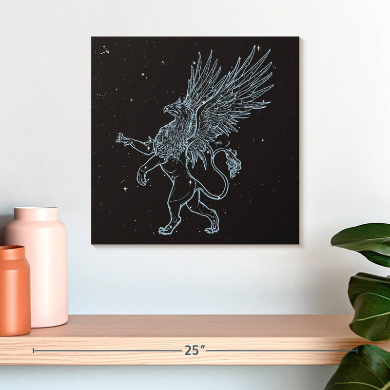Crowle Gryphon Constellation, 16" H x 16" W