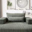 Fauteuil en velours côtelé sans assemblage - Fauteuil moelleux de 75 pouces pour chambre à coucher, coussin, chambre d'armée,-2041589765-2041589767