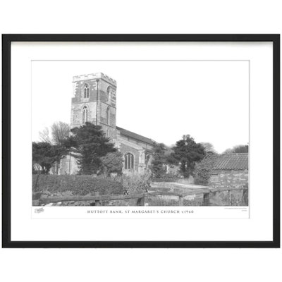 Huttoft Bank, St Margaret's Church C1960 - Single Picture Frame Print