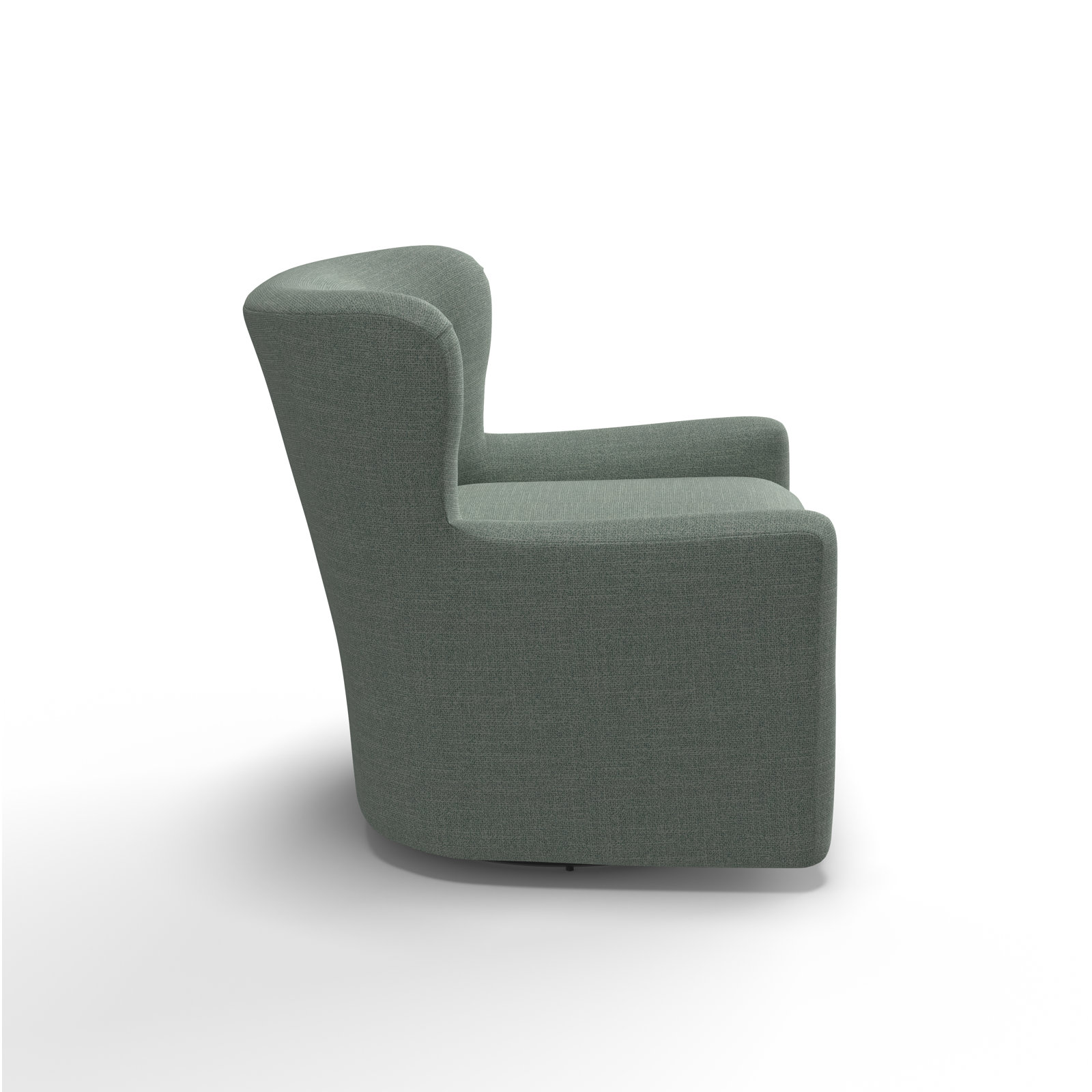 Bendigo Upholstered Wingback Chair, Pool Performance Weave