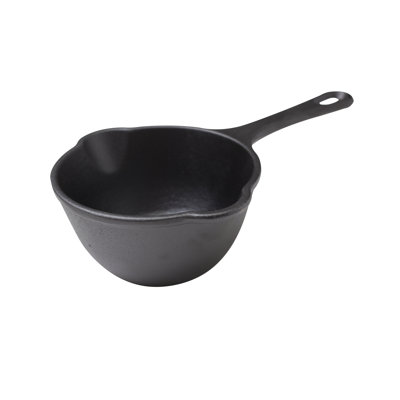 0.5 Quarts Cast Iron Saucepan