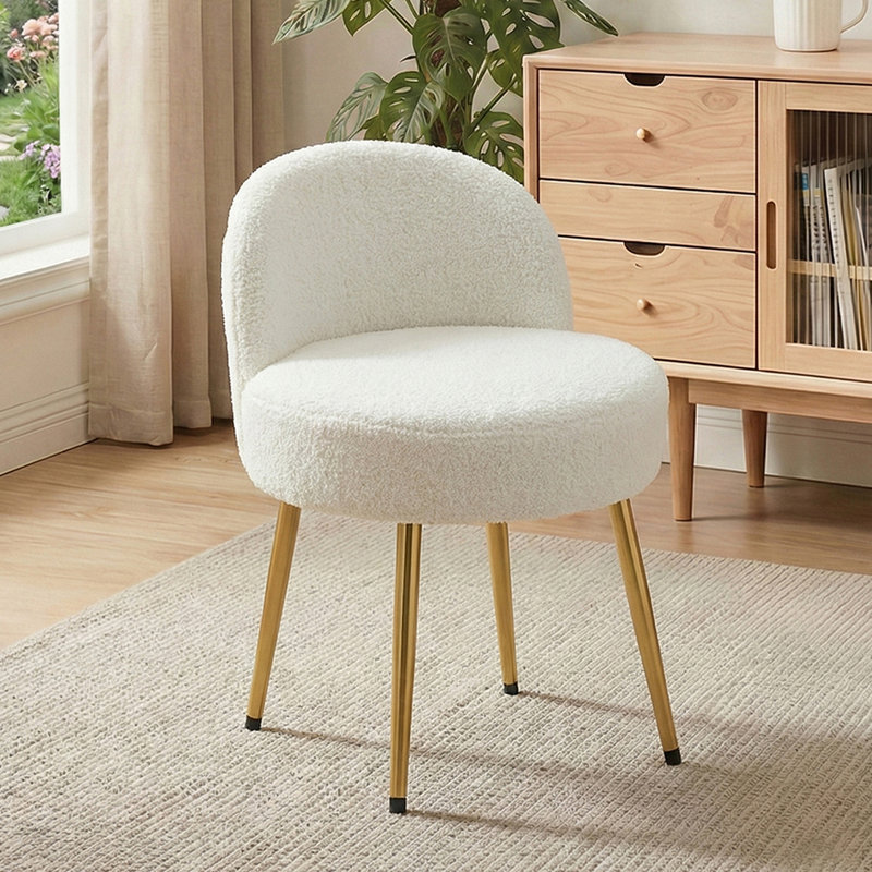 Solid Wood Accent Stool