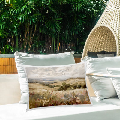 Coussin Golden Golden Hill, imprimé par LSR Design Studio