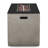 Aprell Rectangle Concrete Propane Smokeless Fire Pit Table with Hidden Fuel Tank