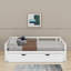 Lit de jour extensible simple avec lit gigogne-609118674