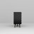 31.4" H Black Sideboard