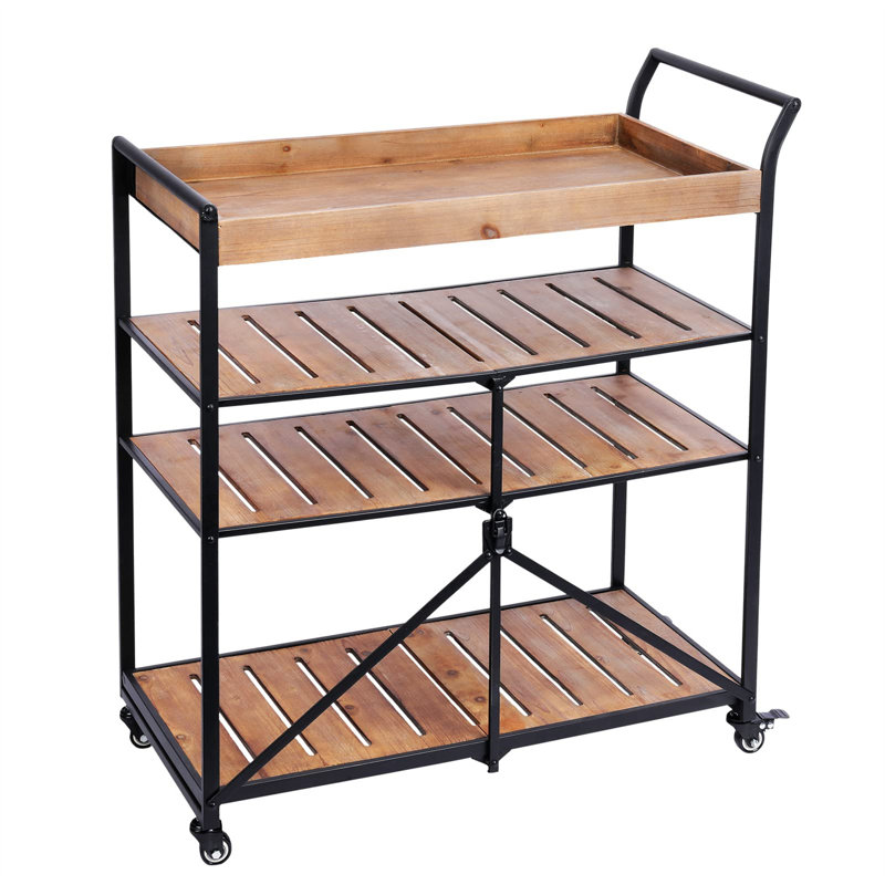 Haneefah Kitchen Cart