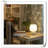 Triandos Glass USB Torchiere Lamp-662936477