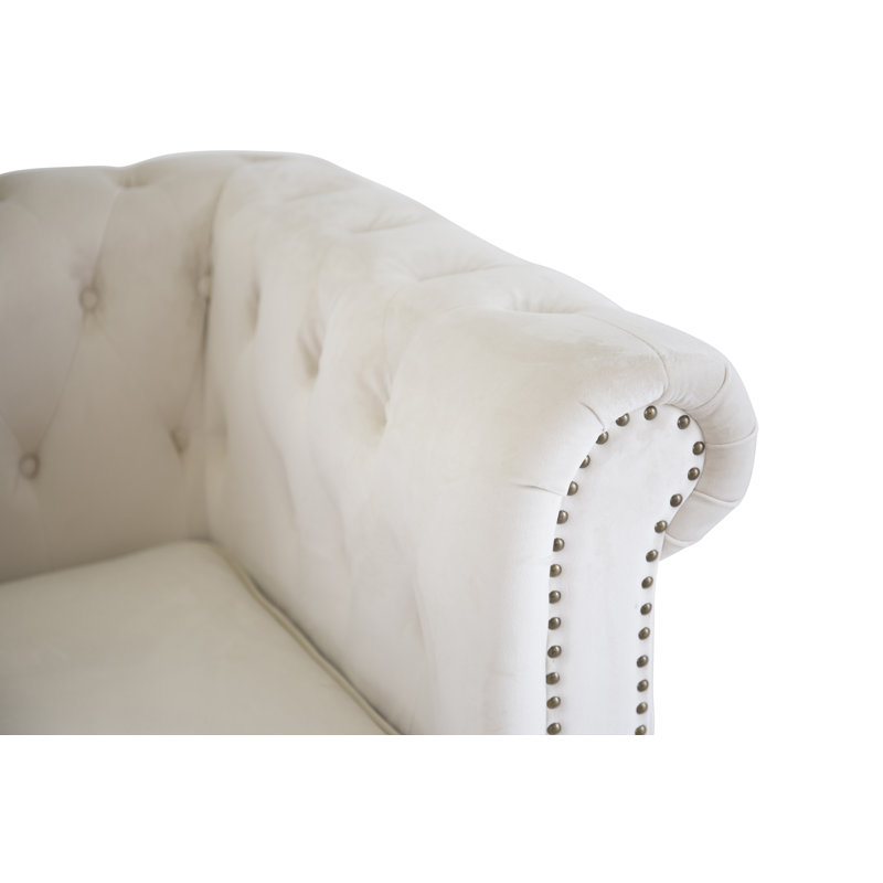Idalia Upholstered Armchair, Cream