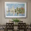 Regatta at Argenteuil-Claude Monet - Reproduction encadrée avec passe-partout et verre - 1872-2071497944-2071497947-2071497949