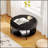 30.9 Wide Upholstered Round Ottoman Coffee Table With Black Metal Legs, Wooden Open Storage Shelf, And Faux Fur For Living Room Bedroom Entryway Hotel-1674261657