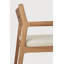 Jack Outdoor Teak Dining Armchair-1998580684