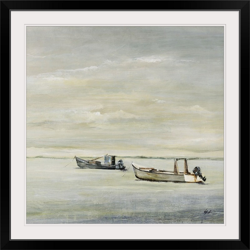 Reproduction d'art Annearr, H 24 po x l 24 po x P 1 po, Cadre noir
