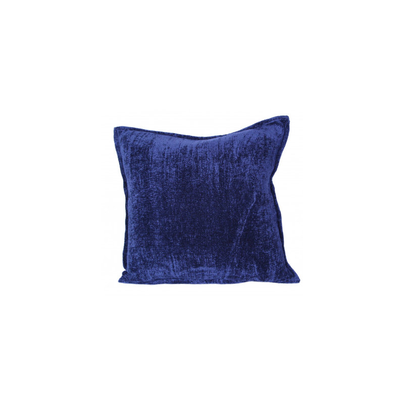 Housse et insert de coussin décoratif , Pas de bourre, Bleu marine
