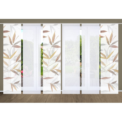 Semi Sheer Sliding Panel