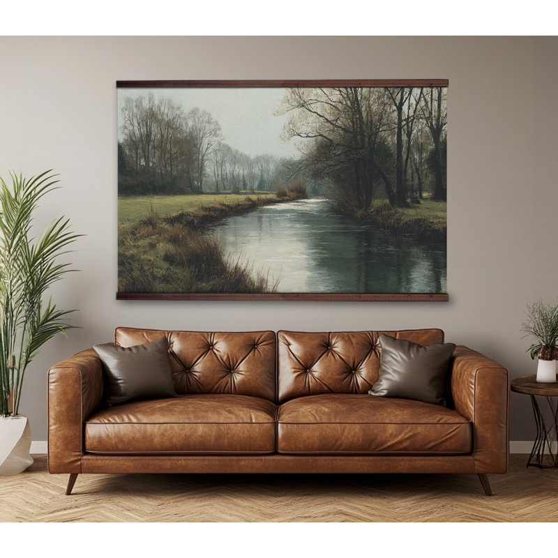 Tapisserie d'art Riverbank, H 32 po x l 48 po