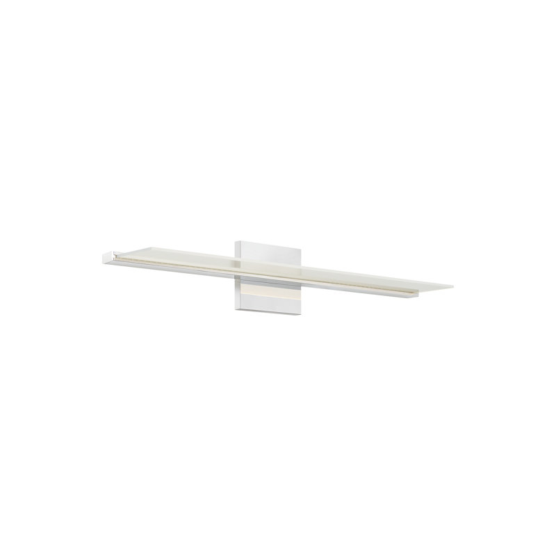 Span 1 - Light LED Bath Bar, Chrome direct/indirect 277V, 3000K, 24"