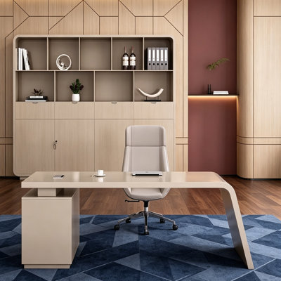Italian minimalist modern office desk