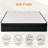 Medium Firm Hybrid Mattress In A Box, Memory Foam & Pocket Spring Mattress For Pressure Relief, Strong Support & Motion Isolation-1586553541-1586553540