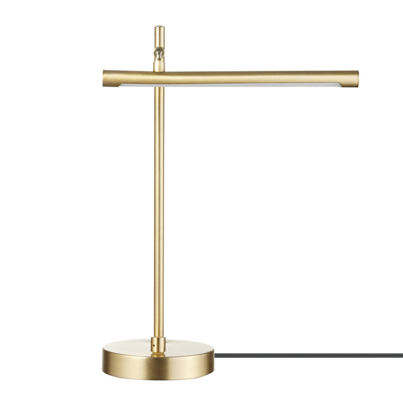 Lampe de bureau en laiton 15 po