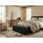 Avalon 54"W Upholstered Vegan Leather Contemporary Rectangular Lift-Top Storage Ottoman Bench with Hidden Storage-285653875