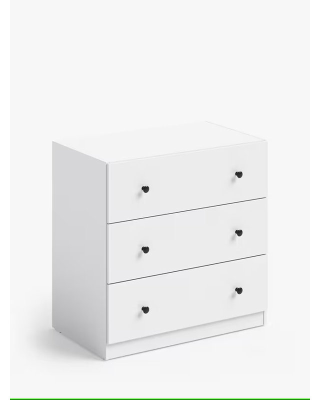 Harlington 3 Drawer Combo Dresser