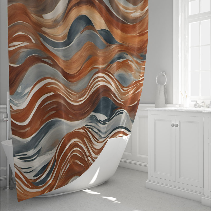 Rideau de douche Gabele, H 72 po x l 70 po