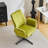 28.5“ W Velvet Dovetail Swivel Office Chair-282804799