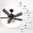 52'' Ceiling Fan with Light Kit