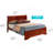 Traditional Cherry Full Storage Bed