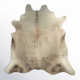 Charlize Handmade Cowhide Pearl/Beige Rug