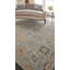 Tapis bleu clair en laine Vogan-143841953