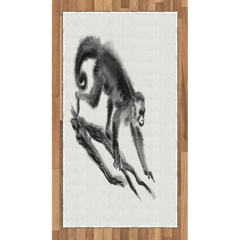 Animal High Density Long Fiber Poly Threads Decorative Area Rug Carpet, Rectangle 2'7" x 5'