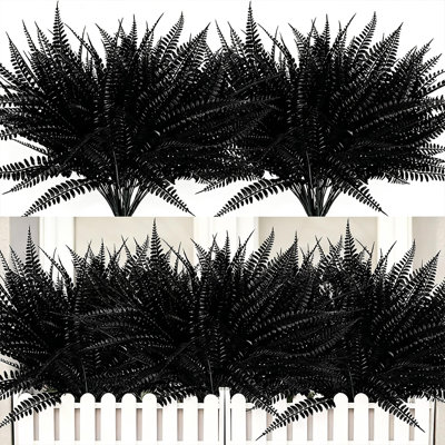 Fausse fleur artificielle noire d'Halloween