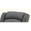 Chaise berçante en tissu