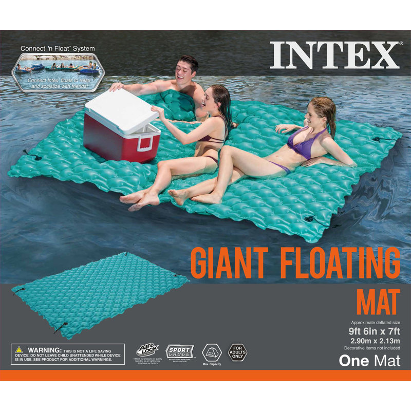 Intex Giant Inflatable Floating Water Mats