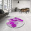 Tapis mauve à motif géométrique Kollman-1065536001