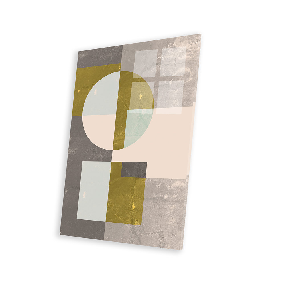 George Oliver Geometric I by Flatowl - Unframed Graphic Art | Wayfair