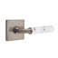 Select Privacy (Bed & Bath) Door Lever with Square Rosette-1433655359-1433655354