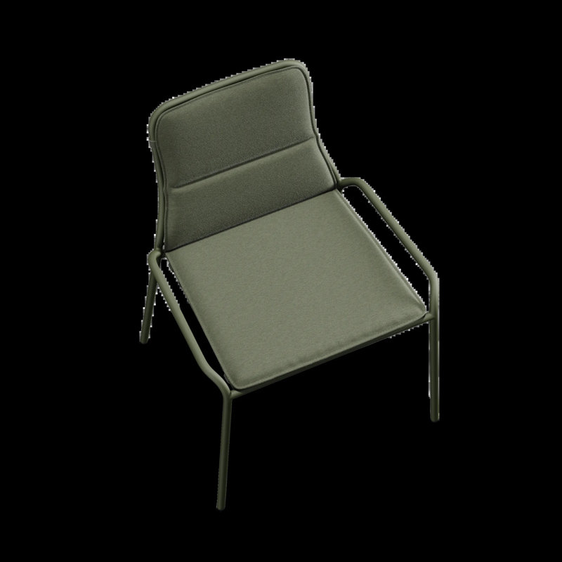 XY Outdoor Dining Side Chair, Olive