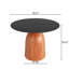 Round Solid Wood Pedestal Dining Table 39"/43"-1597365411-1597365437
