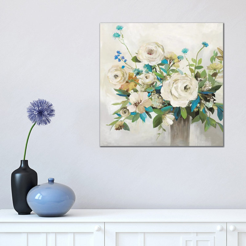 Gathering Clouds by Allison Pearce - Wrapped Canvas Painting, 45.72 cm H x 45.72 cm W x 3.175 cm D