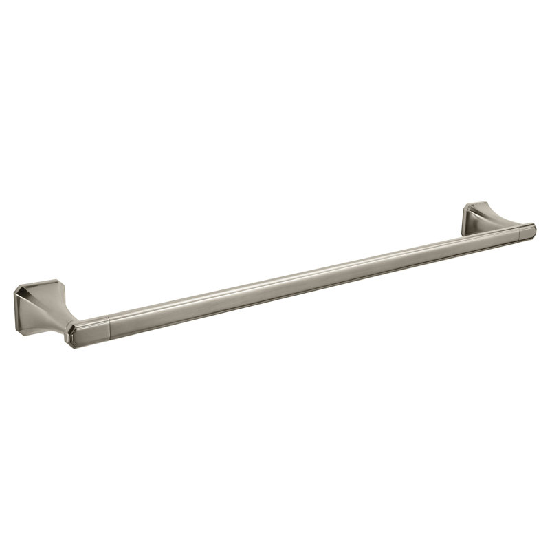 Belshire Towel Bar 18, Bn, Brushed Nickel, 1.88" H x 19.88" W x 3.56" D