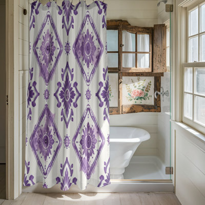 Rideau de douche Boho Style - Premium