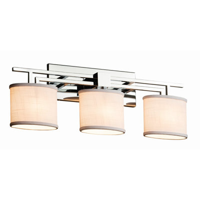 Éclairage pour meuble-lavabo ovale 3 lumières Geoffroy