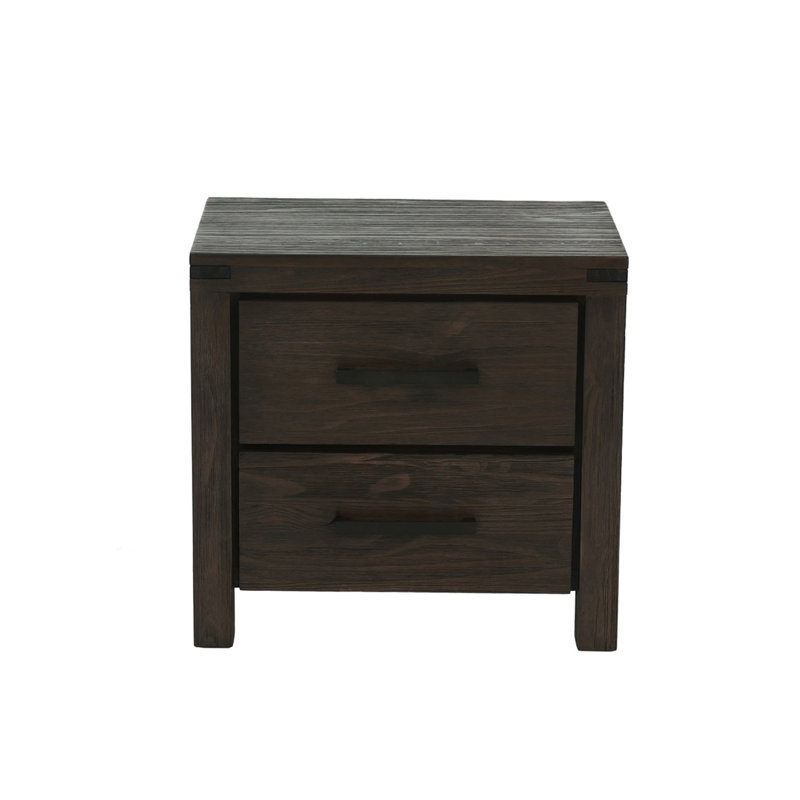 Table de chevet 2 tiroirs