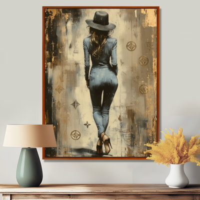 «All About The Angles Classy Woman In suit - Fashion Woman», décoration murale