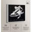 Art Remedy «God is with Her Sneaker», art mural chrétien, toile encadrée, cadre blanc, 40 x 40-129962335-129962347