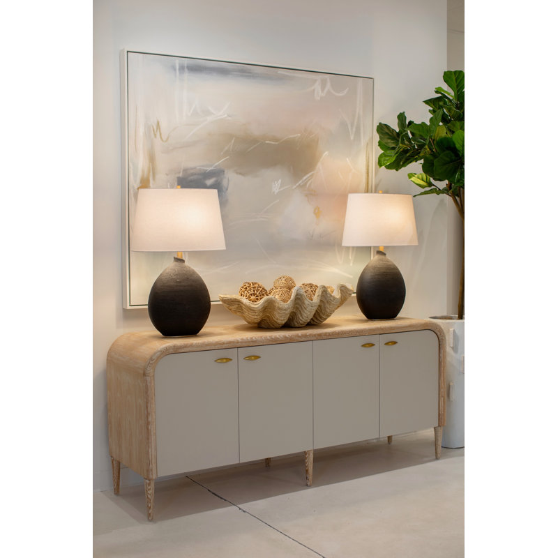 Denali Table Lamp, Dusk Black